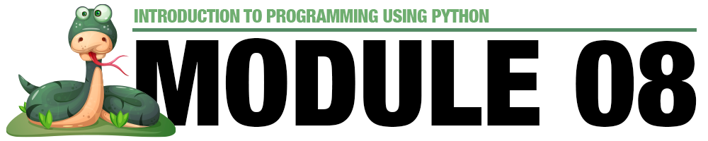 Module 8 - Advanced String Processing Header