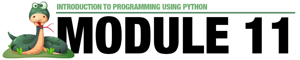 Module 11 - Python Modules Header