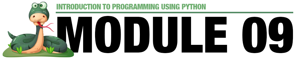 Module 9 - Algorithms Header