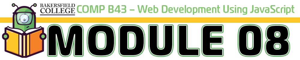 Module 8 - Strings, Validation and Regular Expressions Header