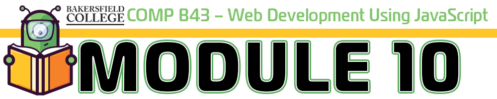 Module 10 - Saving Data Header